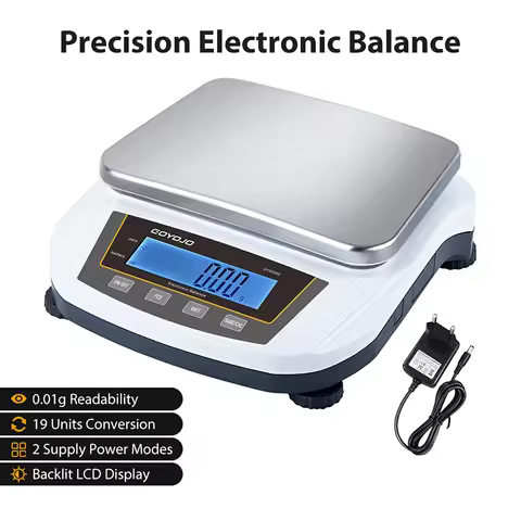 5kg Precision Jewelry Scale 0.01g Lab Digital Electronic Analytical Balance CE Certified 2kg Kitchen