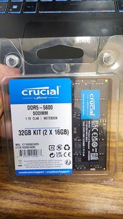 美光 Crucial DDR5 5600 32G筆電記憶體