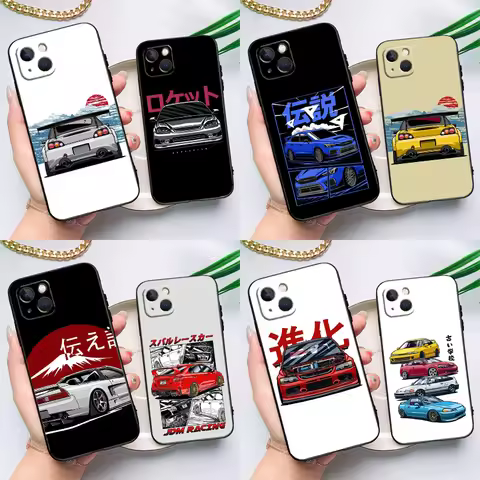 Sports Car JDM Drift Case For OnePlus Nord 5 CE 4 3 Lite N20 N30 OnePlus 15 13 12 11 8 9 10 Pro 12R 