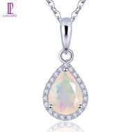 Lohaspie Đồ Trang Sức Chính Hãng Rắn Sterling Bạc 925 Mặt Dây Chuyền Ban Đầu ngọc mắt mèo tự nhiên C