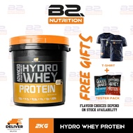 NEW 3KG HYDRO WHEY PROTEIN SPECIAL TUB BS NUTRITION