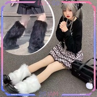 Leg Warmer Winter Fake Fur Warmer Leg Socks Thicken And Warm 40cm Leg Warmers Fur