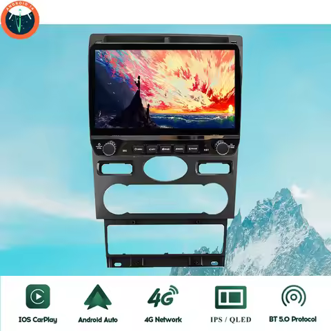 8Core 8G+128G Car Radio FM AM Audio Video Stereo DVD Cassette For Ford Mondeo 2000 - 2007 GPS Naviga