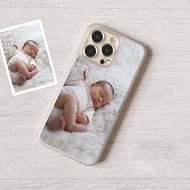 來圖訂製 客人提供寶寶小孩情侶相片手機殼 iPhone 15 Pro Max 13