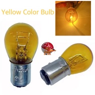 yellow red color bulb 1156 1157 signal brake ba15s bay15d bau15s p21w p21w/5