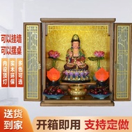 God of Wealth Altar Table God of Wealth Shrine Altar Buddha Cabinet Buddha Shrine Cabinet Guanyin Al