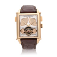 Girard-Perregaux Tourbillon Magistral Reference 99710-52-131-BAEA, a rose gold manual wind wristwatch with date and power reserve