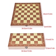 Wooden Chess Board Tournament Size Foldable Chess Set Chess Board Games For Adults Children Internat