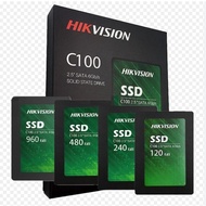 เอสเอสดี HIKVISION SSD C100 120GB/128GB/240GB/256GB/512GB/1024GB/ SATA 2.5 R500MB/s W350MB/s - 3 Years
