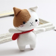 DIY - DIY Ladyco Material Set Cute Cat Keychain, Handmade Amigurumi Keychain