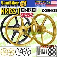 KRISS 1 SP522 ENKEI Sport Rim KRISS1 1.4/1.4 SIAP Free Bearing Bush Ready Stock SP522 KRISS MR1 KRIS