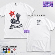 T-Shirt - KRAZY BRAZY - WHITE SHE'S DANCING AND MOVE LIKE 24s Thick Premium Tshirt
