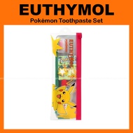 [EUTHYMOL] Pokemon Toothpaste Set