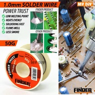 DIY Online4u - FINDER Solder Wire 1.0MM 10G or 50G Soldering Wire Soldering Lead Wire Rosin Core Sol