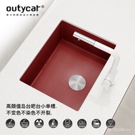 Small Single Sink Sink Island Table Single Sink Square Dishwasher Kitchen Cross-Border Vegetable Was