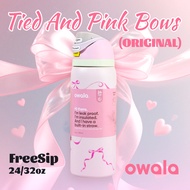 TERMOS Owala FreeSipTM Special Pink Ribbon Edition Drinking Bottle 24oz/32oz (710ml/945ml) - Couple 