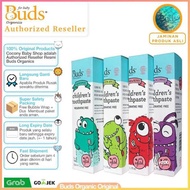 Buds ORGANICS TOOTHPASTE WITH XYLITOL ORGANIC CHILDREN'S TOOTHPASTE AMAM EGGPLANT