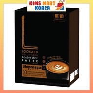 Lookas9 Double Shot Latte Coffee Korean Instant Coffee 14.9g x 30pcs