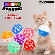 Cat Toy Ball Sound Cat Rattle Ball Ferret Otter Pet Toys FEZONE