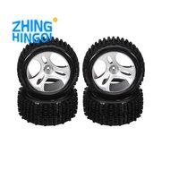 4PCS Tires A959-01 for Wltoys A959 A959-B A959-A 1/18 RC Car Parts