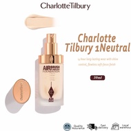 Charlotte Tilbury 1Neutral 30ml liquid foundation - skin nourishing foundation make-up does not hurt