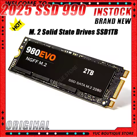 2025 990 PRO M.2 NVMe SSD 2TB/4TB: Extreme Speed & Reliability for PC Gaming, PS5 Expansion and Lapt