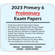 2023 Primary 6 Prelim Exam Papers | P6 | Singapore Top School Examination Papers