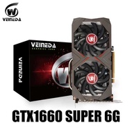 VEINEDA Gtx 6Gb Graphics Cards 192Bit Gddr5 GTX 1660 Super 6G - GPU PC Video Card For Nvidia