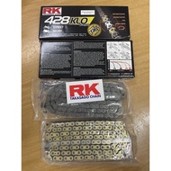 RK TAKASAGO JAPAN O-RING CHAIN 428KLO GOID