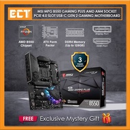 MSI MPG B550 Gaming Plus AMD AM4 Socket PCIe 4.0 Slot ATX Form Factor USB-C Gen 2 Gaming Motherboard