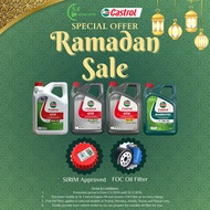 Castrol Engine Oil 20W-50 / 10W-40 / 5W-30 / 0W-20 GTX Magnatec Minyak Enjin Engine Oil