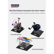 [ Original Mebao ] Reel Stand Display, Reel Stand Mebao for Spinning Reel and Baitcasting Reel/BC/ O