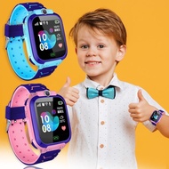 {Ready Now} Waterproof Touch Screen Kids Smart Watch  for Kids Anti-lost Safe GPS &amp; SIM CARD Tracker SOS Call Chat LBS Location HD Photography or Ordinary paragraph [Bellare.sg]