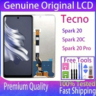 Original For Tecno Spark 20 Spark 20C Spark 20 Pro LCD Display Touch Screen Replacement