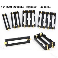 1X 2X 3X 4X solt 18650 Battery Holder 18650 SMD Battery Box Storage Case Container Power Bank With B
