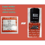 Engine oil filter Gep Toyota E2 (90915-YZZE2)