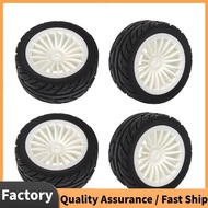 4Pcs Rubber Tires Tyre Wheel for SG1603 SG1604  1603  UD1601 UD1602 UD1603 UD1604 1/16 RC Car Upgrad