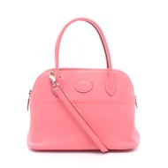 【二手】愛馬仕 HERMES 手提包 Bolide 27 玫瑰杜鵑 2WAY 玫瑰杜鵑 其他 Bolide 27 玫瑰杜鵑 女士二手 A
