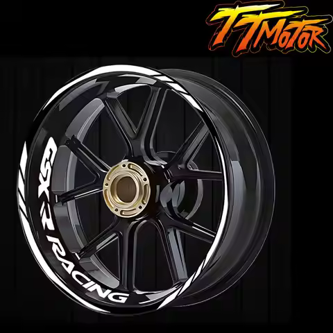 For Suzuki GSXR 600 750 1000 150 GSX-R K1 K3 K4 K5 K6 Reflective Wheel Sticker Hub Decal Rim Stripe