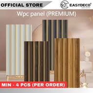 9MM Fluted Wood Panel WPC Panel Fluted Wall Panel Fluted panel Wall Panel Board/ [Ready Stock]