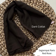 Segiempat voal paris premium/hijab segi empat voal paris premium/segi empat paris premium warna cokl