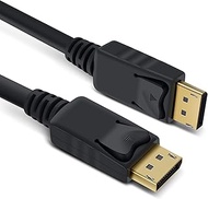 OMNIHIL 10FT DisplayPort to DisplayPort Gold Plated Cable Compatible with MSI Optix MAG274QRF-QD Gam