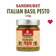 Sandhurst Italian Basil Pesto 130g | Basil Pasta Sauce | Ready To Eat | Italian Style Pesto