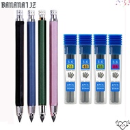 BANANA1JZ Automatic Pencil, 5.6mm 2B/4B/6B/8B Pencil Refill Mechanical Pencil, High Quality Drawing 