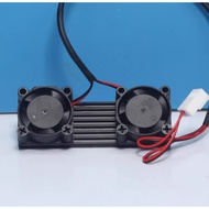 Ssd m2 2280 heatsink with 2 heatsink glue fans