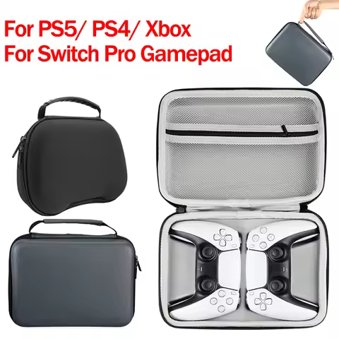 Portable Carrying Case For PS5/PS4/PS3/Xbox Series Controller Portable Shockproof Carry Case Bag For