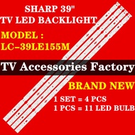 LC-39LE155M SHARP 39" TV LED Backlight (LAMP TV) SHARP 39 INCH LED TV LC39LE155M LC-39LE155 39LE155M