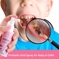 Baby oral cleaner Children's oral cleaning spray Baby toothpaste Anti cavity probiotics spray