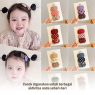 3Pcs Premium Fabric Clips for Girls – Handmade Cute Fabric Motifs, Cute Hair Clips