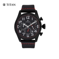 Titan Purple Black Dial Analog Men's Watch 9477NL01